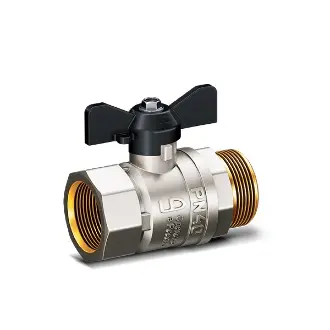 Кран шаровый LD Pride 47. М/Н бабочка GAS ДУ32